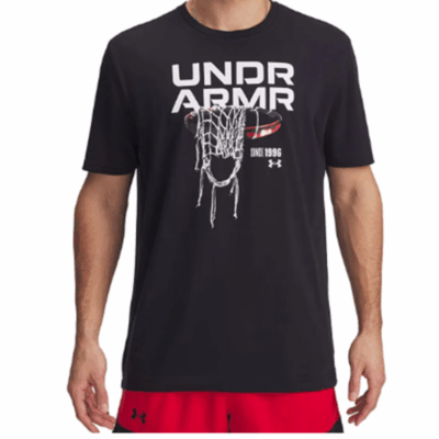 UA M 60/40S HOOPS NET SS – Image 2