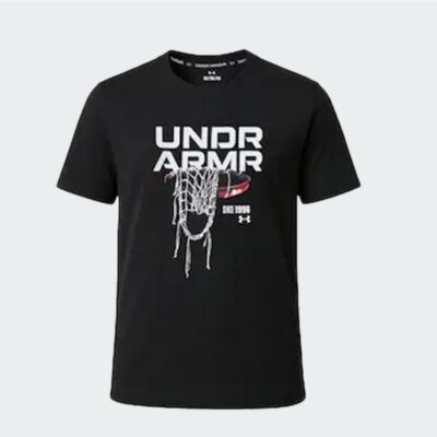 UA M 60/40S HOOPS NET SS – Image 1