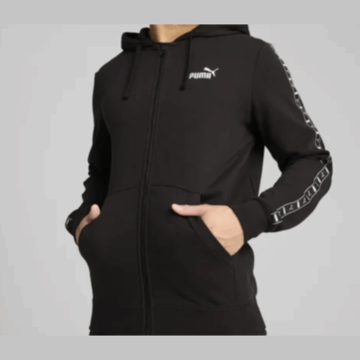 ESS TAPE FUL-ZIP HOODIE TR – Image 2