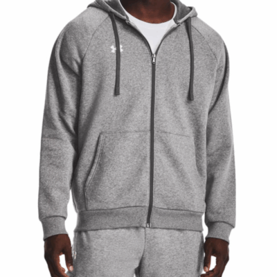 UA RIVAL FLEECE FZ HOODIE – Image 2