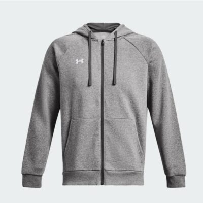 UA RIVAL FLEECE FZ HOODIE – Image 1