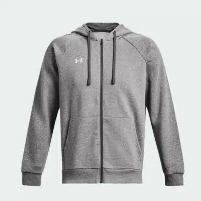 UA RIVAL FLEECE FZ HOODIE – Image 1