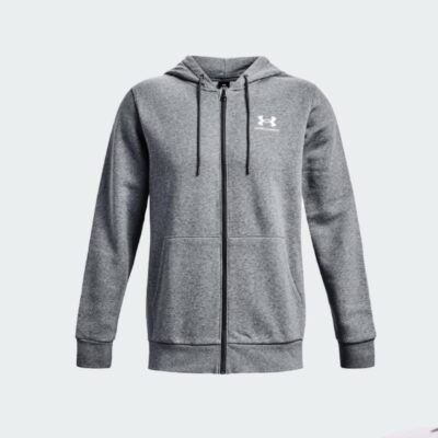 UA ESSENTIAL FLEECE FZ HOOD – Image 1