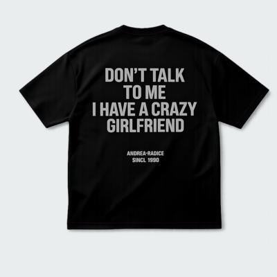 OS-TEE DONT TALK BLK – Image 1
