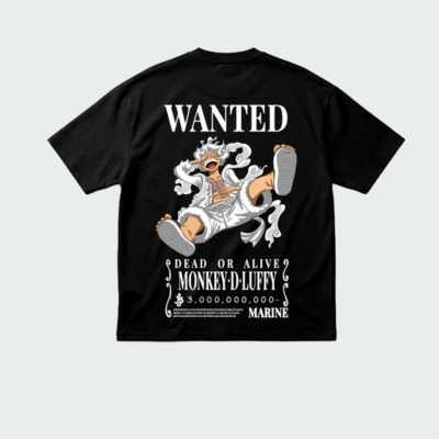 OS-TEE WANTED BLK – Image 1